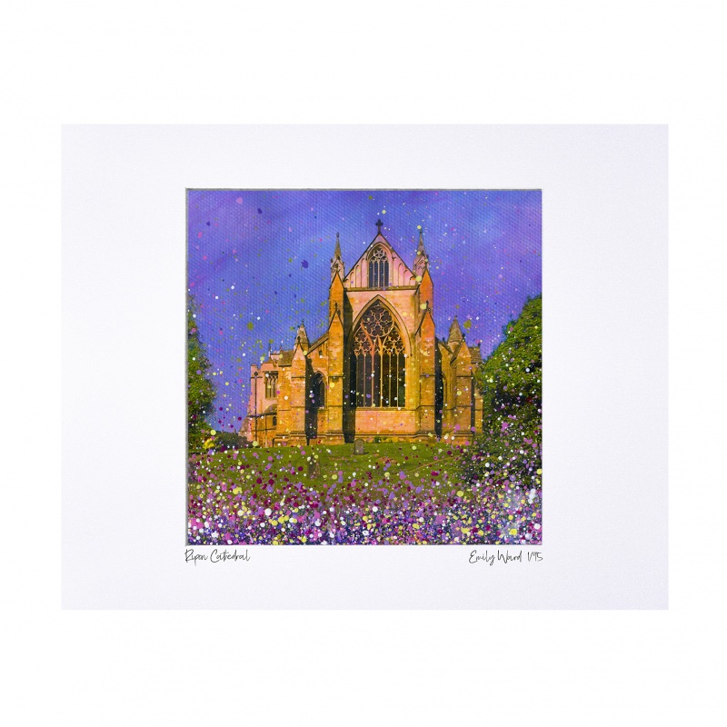 Ripon Cathedral Limited Edition Print with Mount